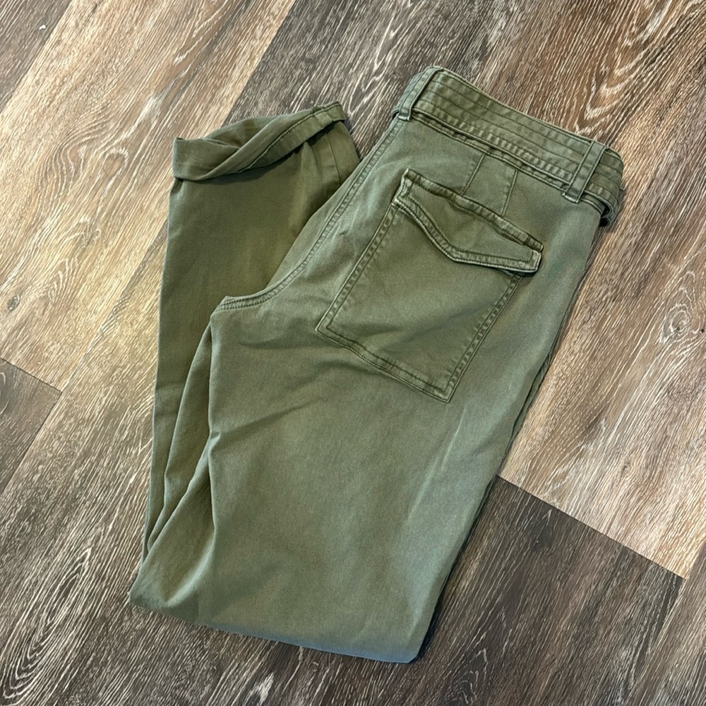 Army Green Loft Pants